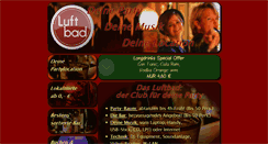 Desktop Screenshot of luftbad.at